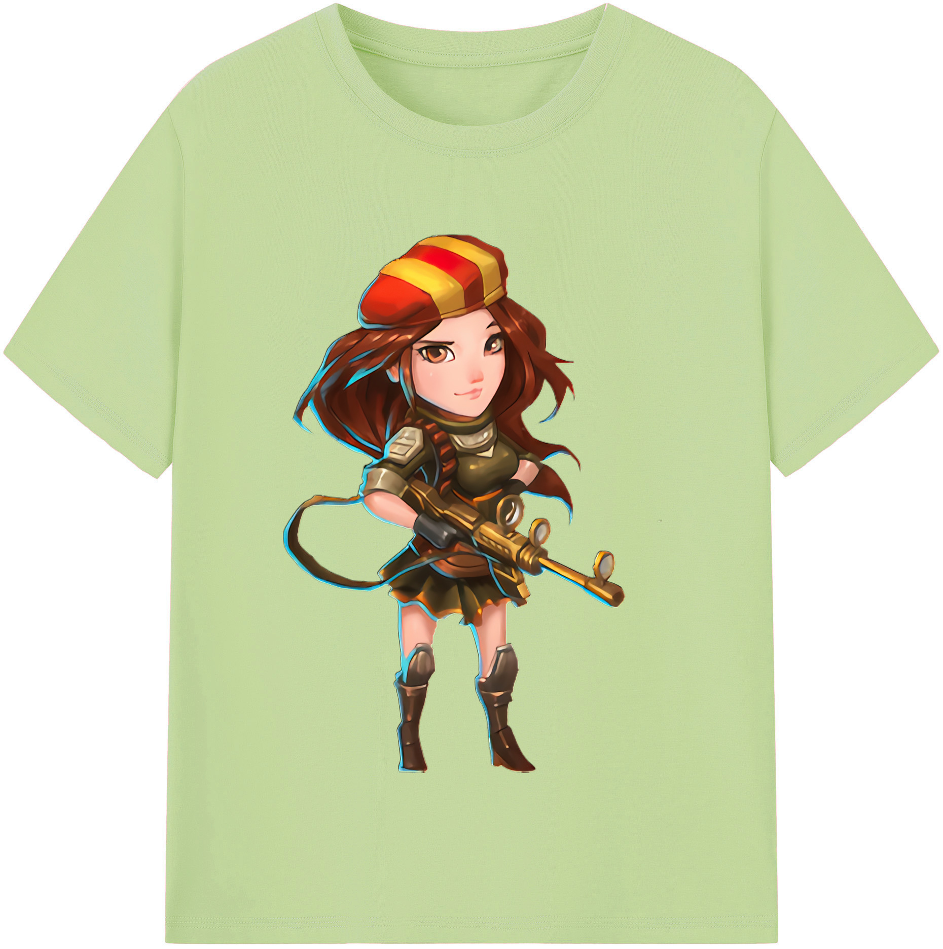 リーグ・オブ・レジェンド League of Legends LOL 綿100％半袖Tシャツ（フロントプリント）